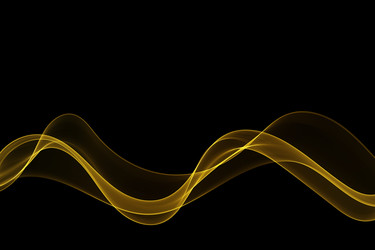 Abstract shiny transparent wave design element vector