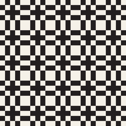 seamless pattern repeating geometric elements vector image