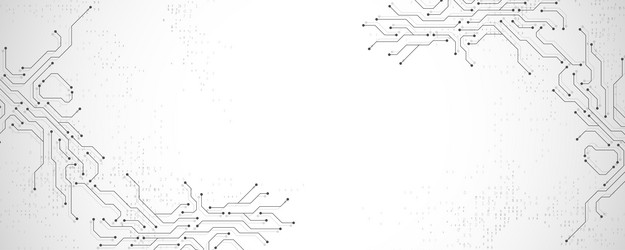 circuit board digital abstract background vector image