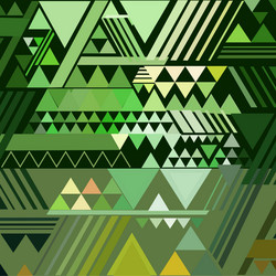 Geometric Triangle Pattern vector image