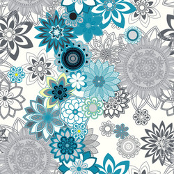 mandala ornament seamless pattern Vector Image