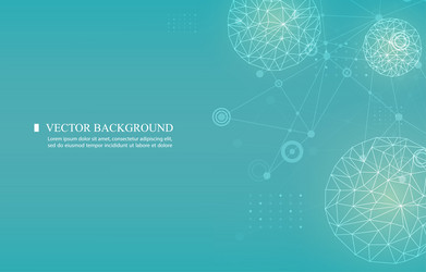 abstract polygon pattern background design vector image