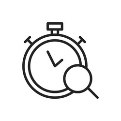 data analysis web icons in line style graphs vector image