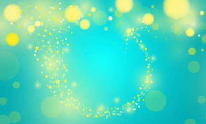 Arrow abstract bokeh light gold color with soft vector