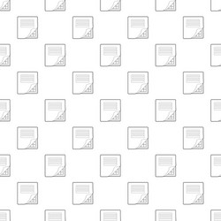 folder with table excel icon outline style vector image