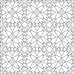 geometric pattern with triangular elements vector image