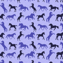 horse seamless pattern image vector image