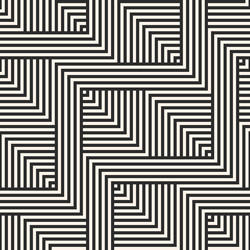 geometric seamless pattern with zigzag lines vector