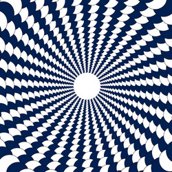 Abstract Circle Tunnel Vector Image