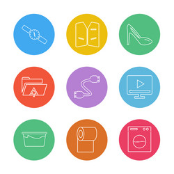 files file type windows os documents vector image