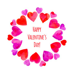 watercolor frame isolated Vector Image