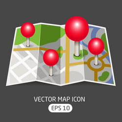 Map vector