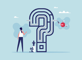using artificial intelligence or ai to promote vector image