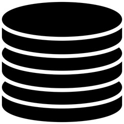 Layer cake icon bakery and baking related vector
