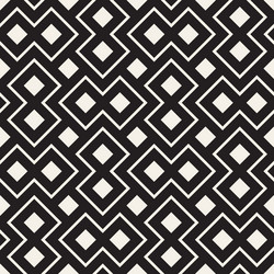 seamless pattern repeating geometric elements vector image