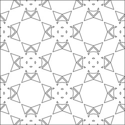 Geometric pattern with triangular elements vector