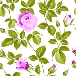 roses pattern vector