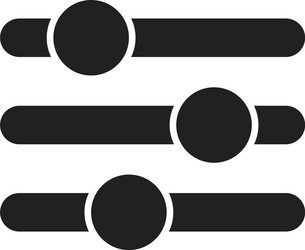setting icon level isolated for web vector image