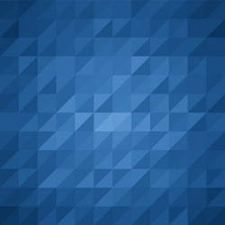 Blue triangle abstract background vector