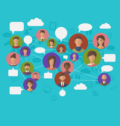 Global Connection & Networking vector
