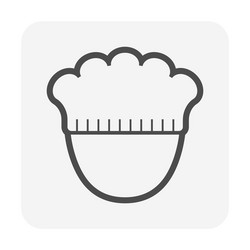Shower cap icon design vector