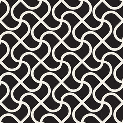 seamless pattern repeating geometric elements vector image