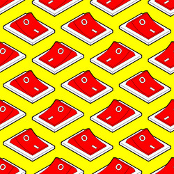 switch pattern seamless toggle background texture vector image