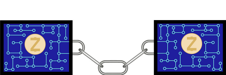 Block chain technology of zcash vector