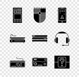 set create account screen shield for game mobile vector image