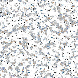 Light terrazzo stone texture seamless pattern Vector Image