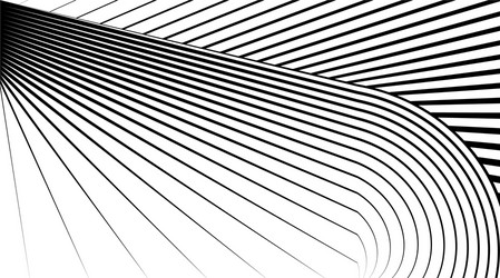Rgb abstract halftone lines dynamic background vector