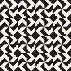 seamless pattern repeating geometric elements vector image