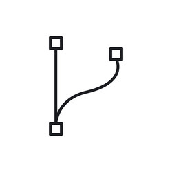 code branch icon set merge data request symbol vector image