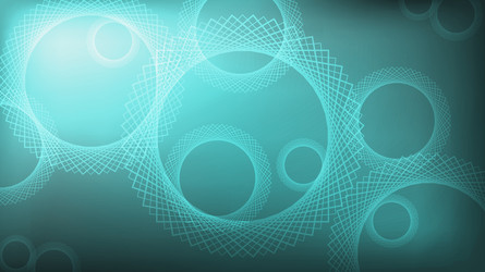 Abstract gradient background with round pattern vector