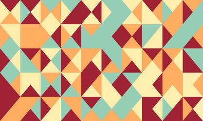 abstract geometric with sharp shapes and mosaic vector image
