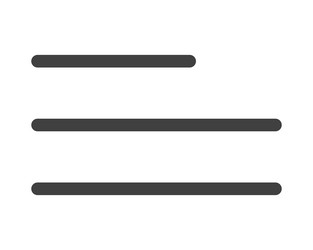 hamburger menu icon buttons for website ui vector image