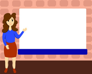 flat design business concept vector image