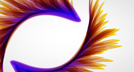 abstract background with gradient colors vector image