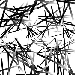 scattered random lines set of 4 patterns vector image