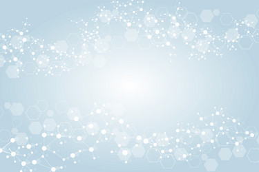 science network pattern connecting lines and dots vector image