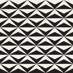 seamless pattern repeating geometric elements vector image
