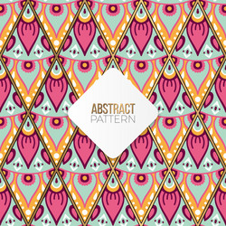 Seamless pattern tile vector