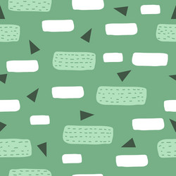 simple abstract shape repeat pattern design vector image