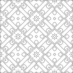Geometric pattern with triangular elements vector