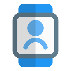 Smart watch with improved user interface vector
