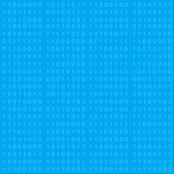Binary code seamless background vector