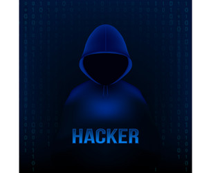Creative of computer hacker vector