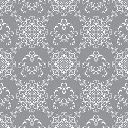 Seamless floral pattern wallpapers in the style vector