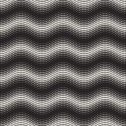 seamless pattern repeating geometric elements vector image