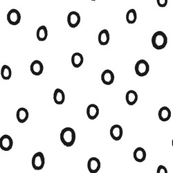 Grunge seamless pattern repeated circles drawn vector